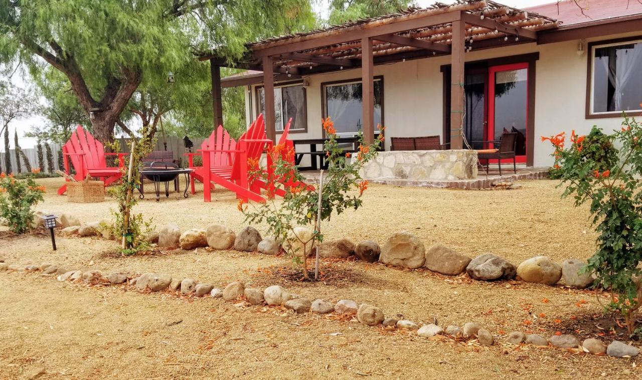 Terra Monarca Villa Valle de Guadalupe Bagian luar foto