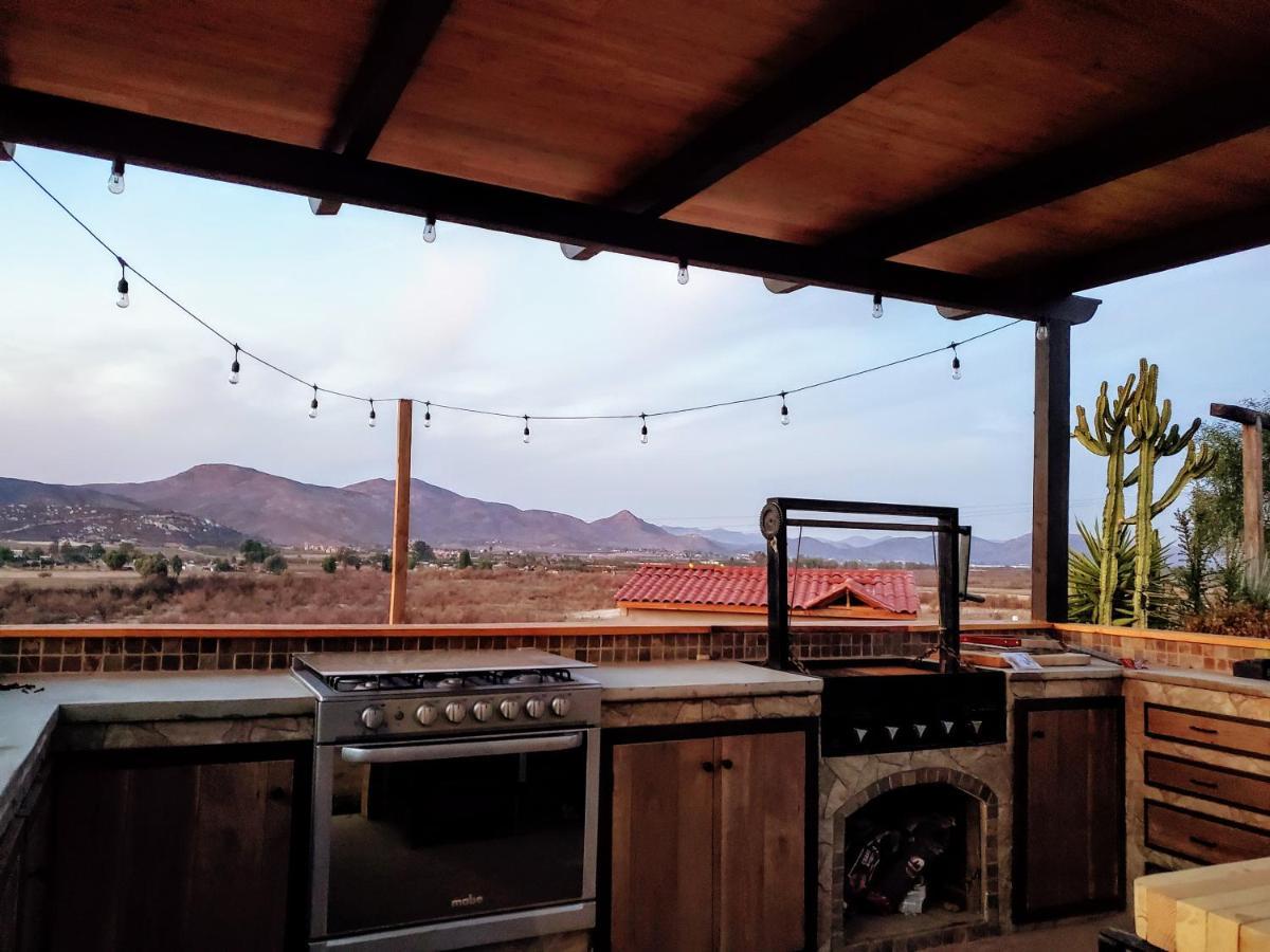 Terra Monarca Villa Valle de Guadalupe Bagian luar foto